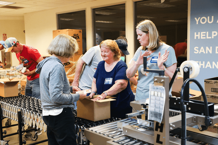 Feeding San Diego – Food Sorting & Packing Shift